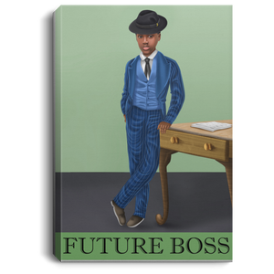 Future Boss w/Text by Crowned Us