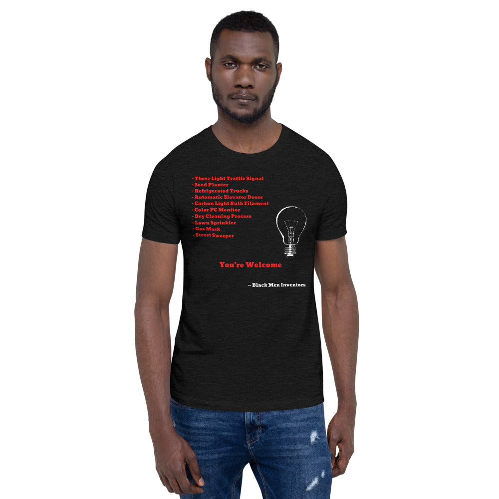 Inventors T-Shirt (Black) by Crowned Us