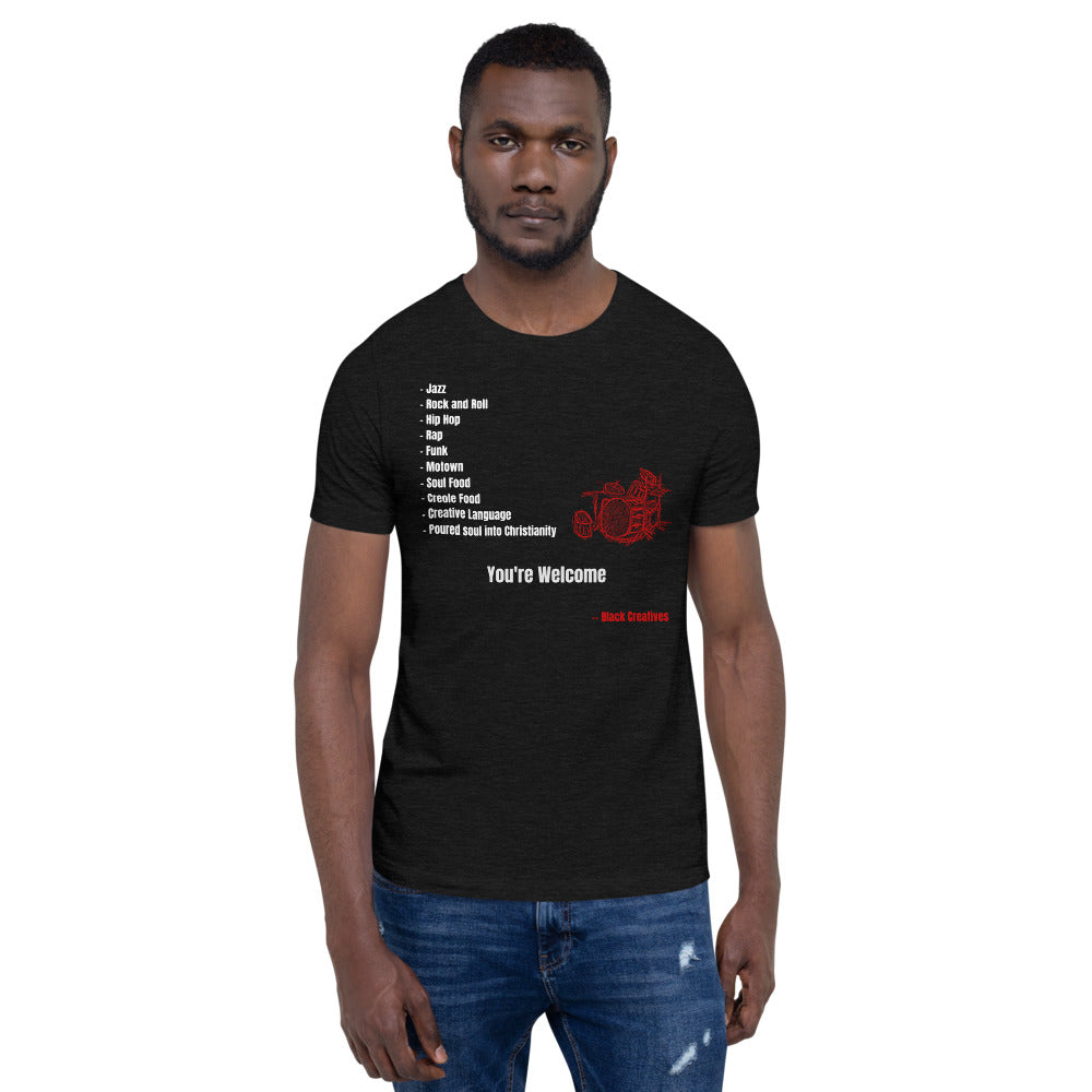 Creatives T-Shirt (Black) by Crowned Us
