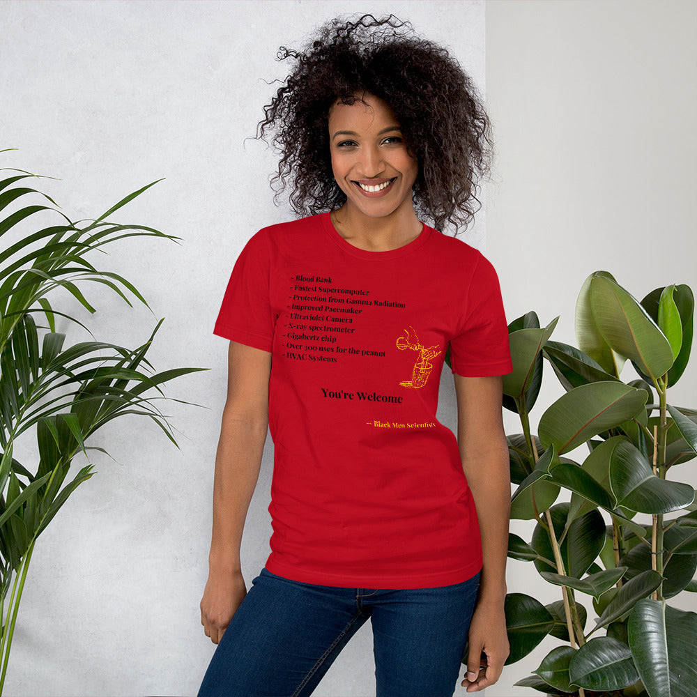 Scientists T-Shirt (Red) by Crowned Us