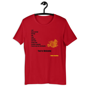 Creatives T-Shirt (red) by Crowned Us