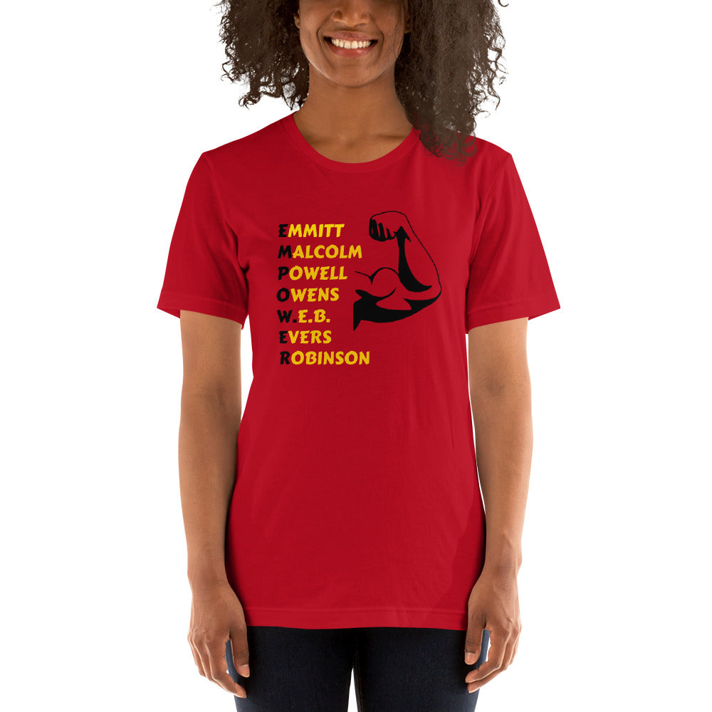 Empower T-Shirt (Red) by Crowned Us