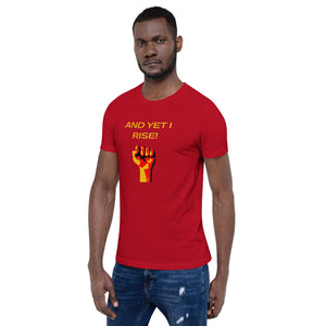 Rise T-Shirt (Red) by Crowned Us