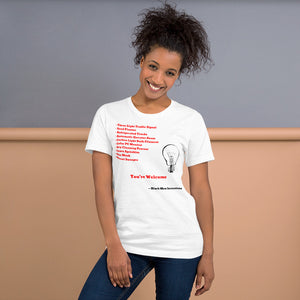 Inventors T-Shirt (White) by Crowned Us